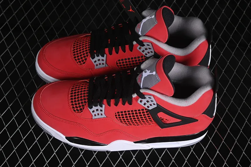 All categories Air Jordan Jordan series basketball shoes Air Jordan 4 LW version Air Jordan 4 "Toro" AJ4 Joe 4 Big Red Bull replica basketball shoes FQ8138-600